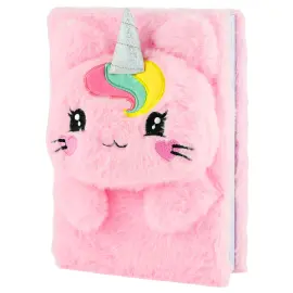 Notatbok Fluffy Enhj&oslash;rningskatt A5