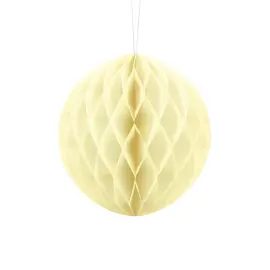 Hengende Honeycomb Strågul 20 cm