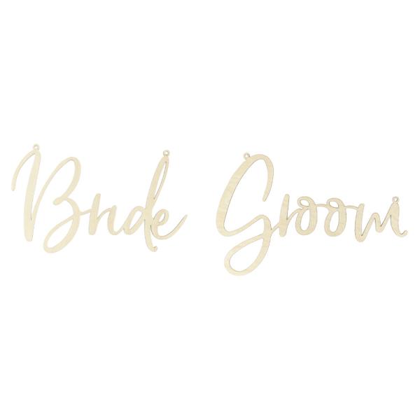 Treskilt Bride and Groom