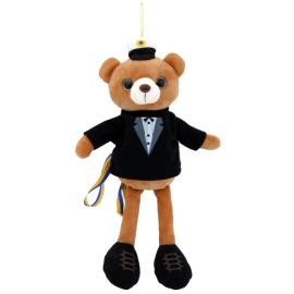 Studentbamse Bjørn med Kostyme