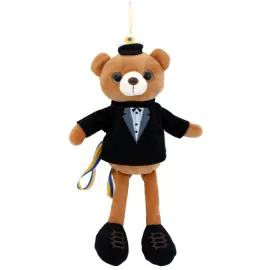 Studentbamse Bj&oslash;rn med Kostyme