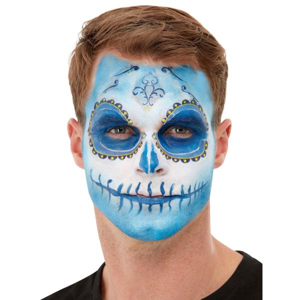 Day of the Dead Sminkesett Blått