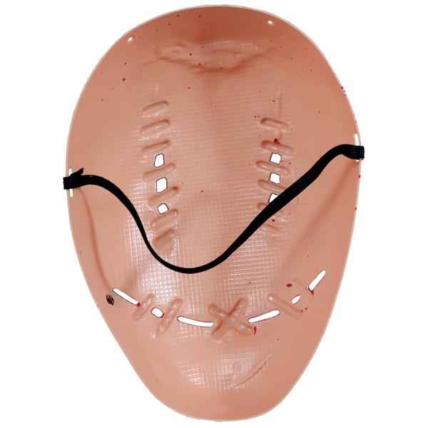 Maske med Sydde Øyne & Munn