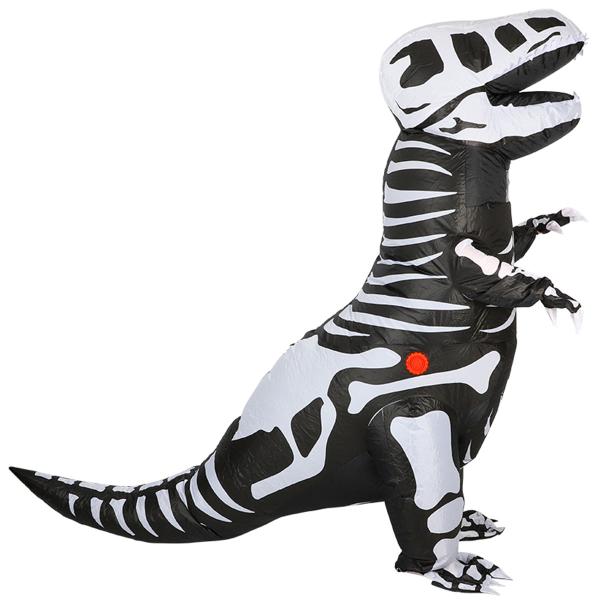 Oppblåsbart Kostyme T-Rex Skjelett