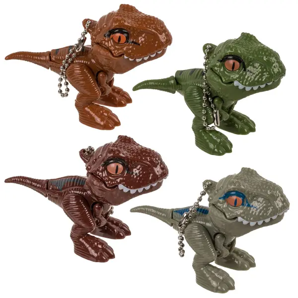 Bitende Dinosaur Nøkkelring