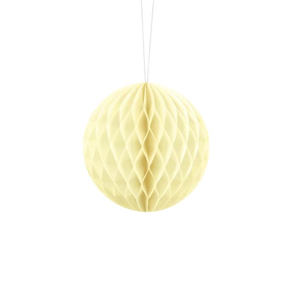Hengende Honeycomb Strågul 10 cm