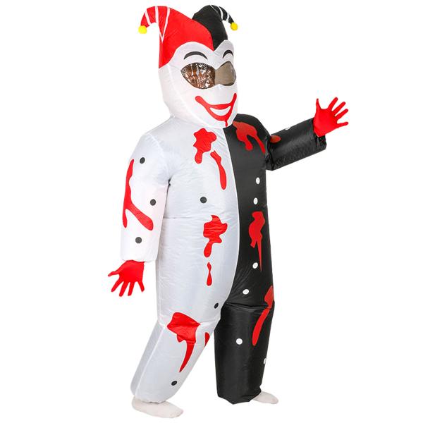 Oppblåsbart Kostyme Blodig Joker