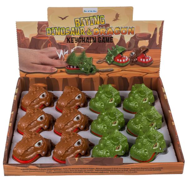 Bitende Dinosaur & Drage Nøkkelring