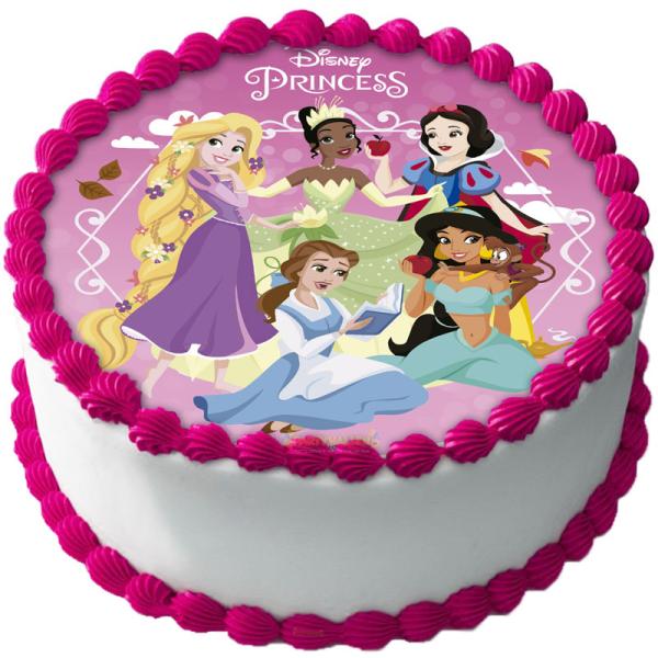 Disney Prinsesser Kakeoblat A 16 cm
