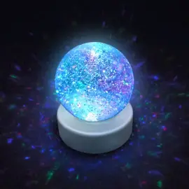 Glitterklode med Fargeskiftende LED
