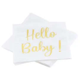 Engangsservietter Hello Baby 20-pakning