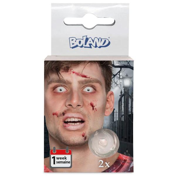 Linser Zombie Hvit
