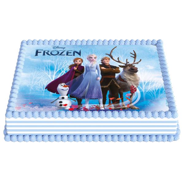 Kakebilde Frost Firkantet