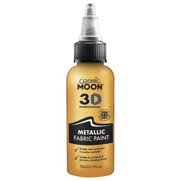 Cosmic Moon Metallisk Tekstilfarge 30 ml