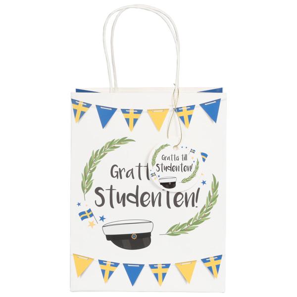 Student Gavepose Girlander 18 x 10 x 23 cm