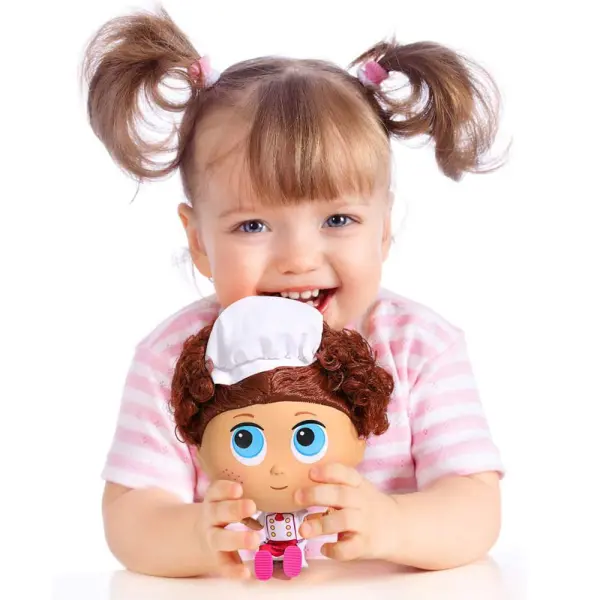 Big Head Doll Sett Kokk