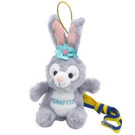 Studentbamse Kanin med Blomst