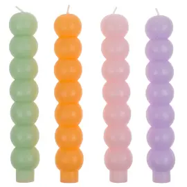 Boble Stearinlys Pastell