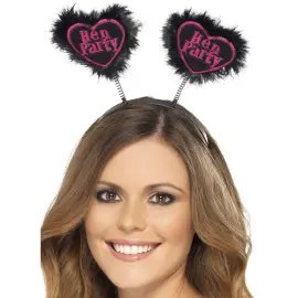 H&aring;rb&oslash;yle med Hen Party Hjerter