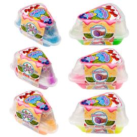 DIY Slime Kakestykke 200 g 13 cm