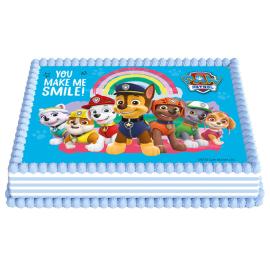 Kakebilde Paw Patrol Firkantet