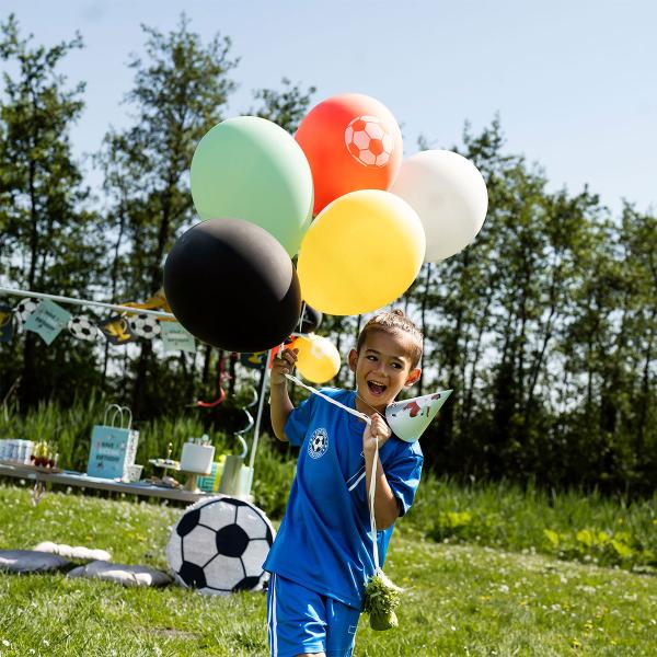 Latexballonger Fotballbursdag 6-pakning