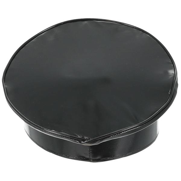 Kapteinshatt Svart med Nagler