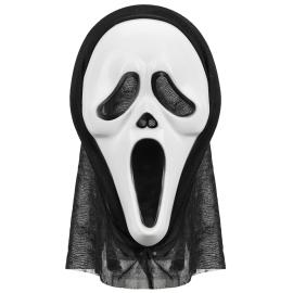 Spøkelsesmaske med Stoffbakside