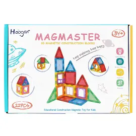 Magnetiske Byggeklosser 22-pakning