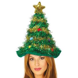 Juletrehatt med Gullstjerne