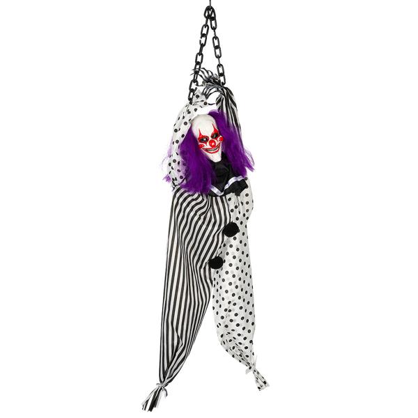 Animert Ristende Klovn i Lenker 100 cm