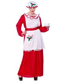 Mrs Santa Claus Kostyme Plus Size