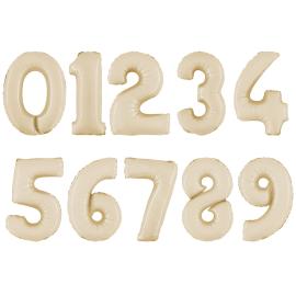 Tallballong Satin Krem 31 cm