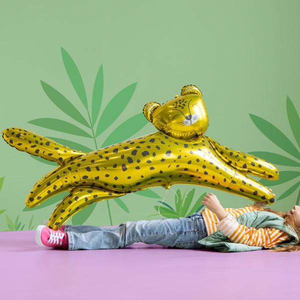Folieballong Leopard Gull