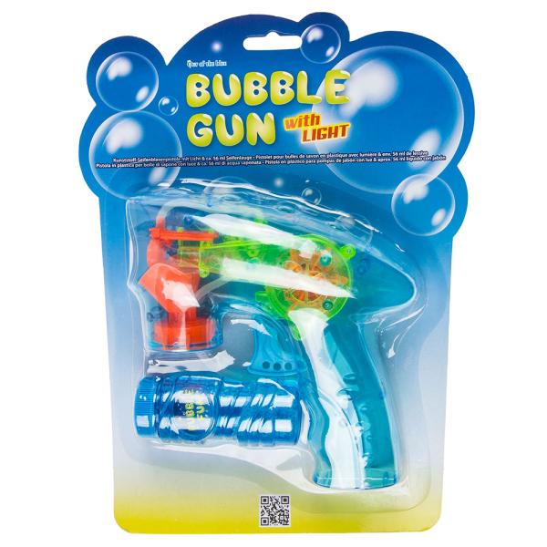 Såpeboblepistol LED Sett