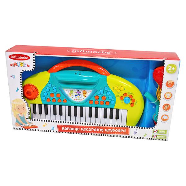 Lekepiano med Mikrofon