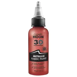 Cosmic Moon Metallisk Tekstilfarge Rød 30 ml