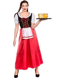 Dirndl Kjole Kostyme Small