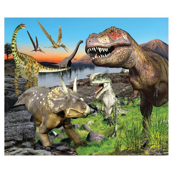Dinosaurer Puslespill