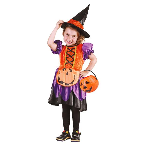 Liten Halloween Gresskar Godteribøtte