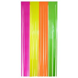 Neonfarget Party Draperi 200x100 cm