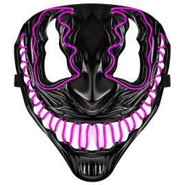 LED Maske Lilla