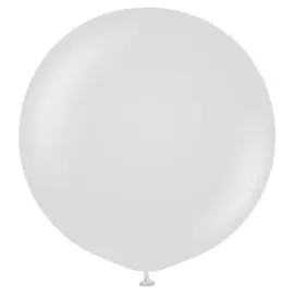 Grå Gigantiske Latexballonger Smoke 2-pakning