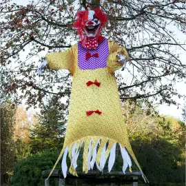 Gigantisk Hengende Klovn Prop 350 cm
