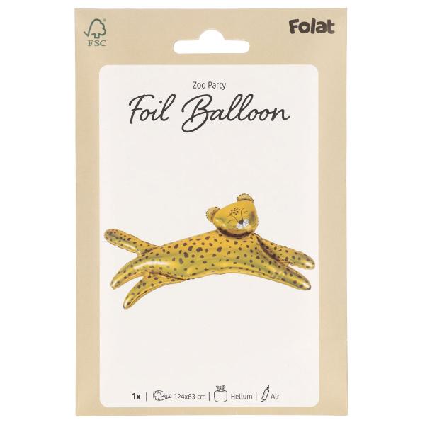 Folieballong Leopard Gull