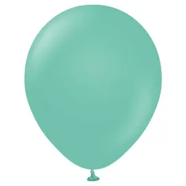 Grønne Latexballonger Sea Green 25-pakning