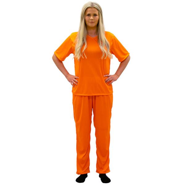 Fange Kostyme Oransje