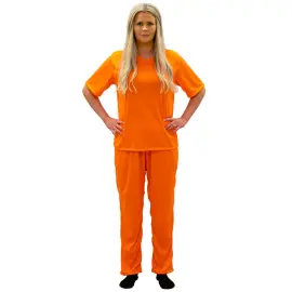 Fange Kostyme Oransje