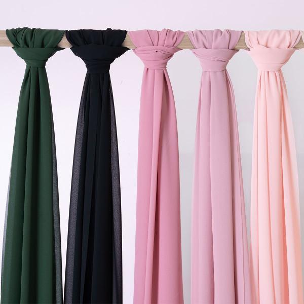 Chiffon Bordløper Svart