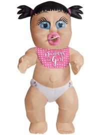 Oppblåsbart Baby Kostyme Jente
